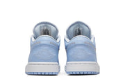Wmns Air Jordan 1 Low Football GreyUniversity Blue