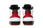 Wmns Air Jordan 2 Retro WhiteVarsity RedBlack