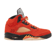 Wmns Air Jordan 5 Retro Martian SunriseBlackFire RedMuslin