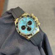 Rolex | Daytona | 126518ln | Yellow gold | 40 mm | Rubber | Blue | Automatic