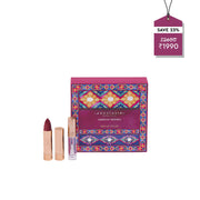 Anastasia Beverly Hills Matte Lipstick - Blackberry & Lipgloss Crystal Sample - Jamun Crush (2 pcs) - Anastasia Beverly Hills