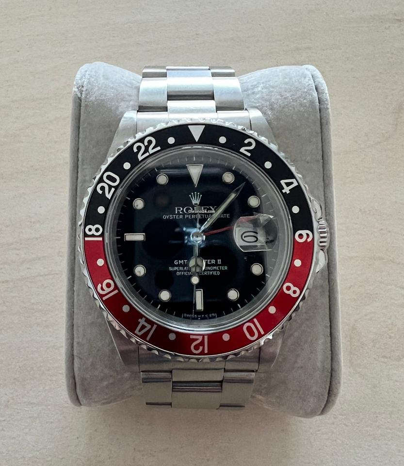Rolex | GMT-Master II | 15650 | Steel | 40 mm | Steel | Black | Automatic