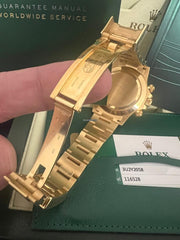 Rolex | Daytona | 116528 | Yellow gold | 40 mm | Yellow gold | White