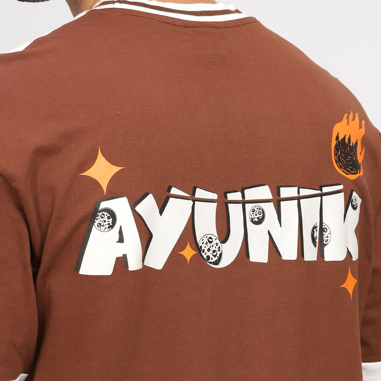 Rich Mocha Cut & Sew T-Shirt