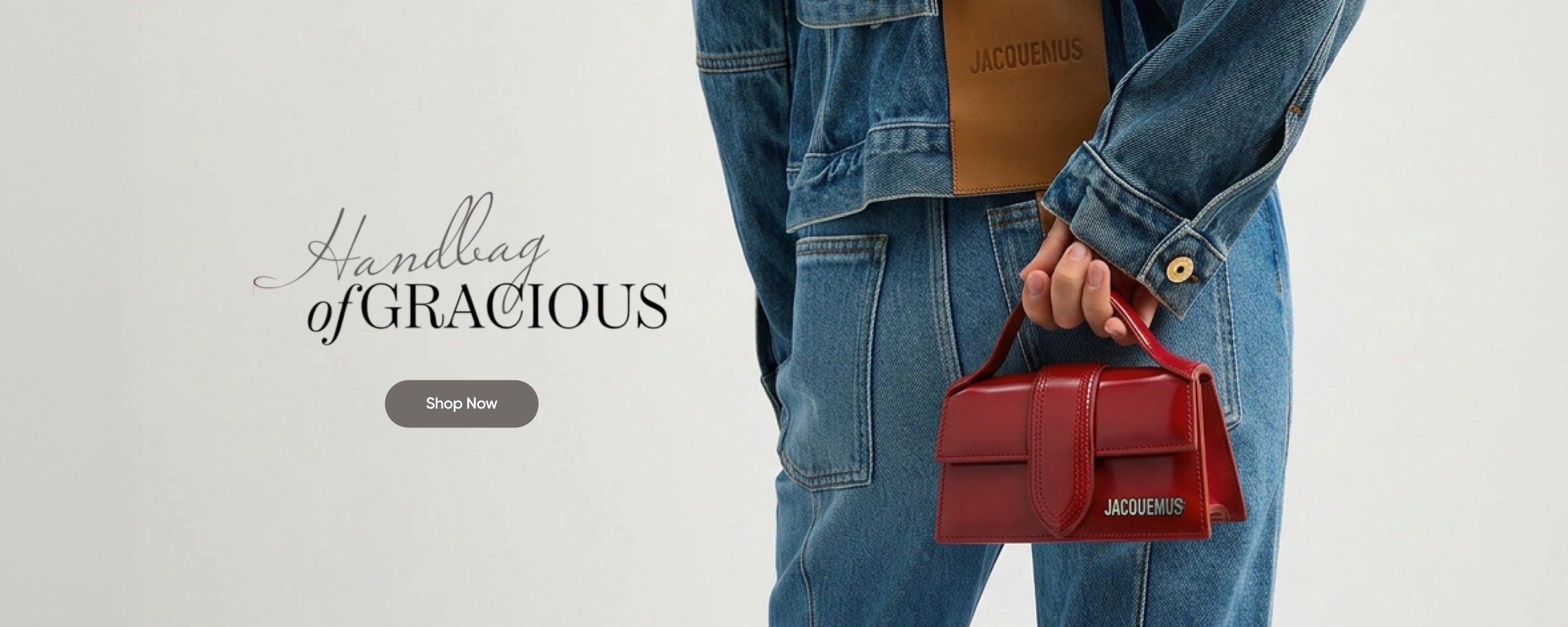 Jacquemus red handbag
